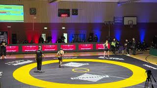 Zelimkhan AbakarovALB vs Andrei Perpelita Freestyle wrestling 65 kg Bundesliga [upl. by Lunn]