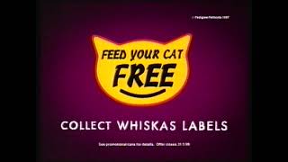 Whiskas Cat Food quotLabelsquot Advert 1997 [upl. by Carlile21]