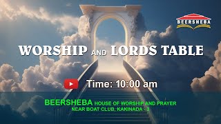 WORSHIP SERVICE  BEERSHEBA​​​​​ KAKINADA  03112024 [upl. by Oznofla]