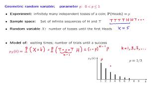 L057 Geometric Random Variables [upl. by Nicolau]