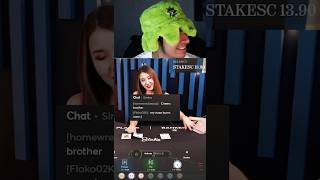 Trolling Live Baccarat Dealer casino stake viralshorts [upl. by Airet136]