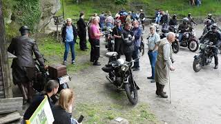 11 Ausfahrt für historische Motorräder amp Gespanne Hohnstein [upl. by Elwood]