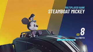 STEAMBOAT MICKEY Rank Match  Disney Speedstorm [upl. by Nealey]