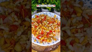 😋Murmura Bhel Chat Recipe😋food healthy healthyfood shorts ytshorts youtubeshorts trending [upl. by Leroj]