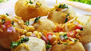 Golgappa Chaat  गोलगप्पा चाट घर के समान से  Easy Recipe  Flameless recipe [upl. by Eiramalegna448]