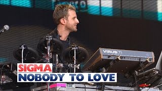 Sigma  Nobody To Love Live at Jingle Bell Ball 2015 [upl. by Apfelstadt871]