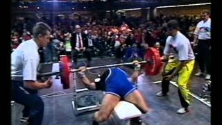 Jarmo Virtanen 195 kg Penkki MM 95 [upl. by Egni]