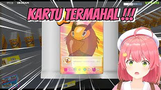 REAKSI MIKOCHI PERTAMA KALI DAPAT KARTU TERMAHAL DI TCG CARD SHOP SIMULATOR [upl. by Arianna]