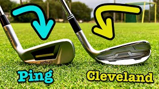 Ping ChipR vs Cleveland Smart Sole 4  What is the Best Chipper of 2022 [upl. by Sadinoel]