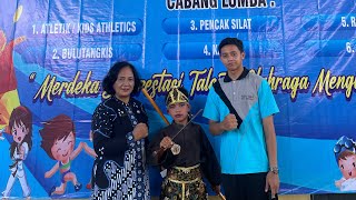 Lomba Pencak Silat O2SN tingkat Kabupaten SD N Kemanukan [upl. by Akimahc]