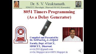 8051 timers programming [upl. by Carey]