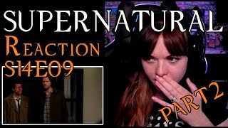 Supernatural Reaction 14x09 Part 2 DakaraJayne [upl. by Ahseinod]