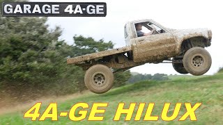 4AGE Hilux amp TD42 Safari Mudding [upl. by Enilegna]