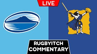 BLUES vs HIGHLANDERS 2024 Live Commentary [upl. by Koralle985]