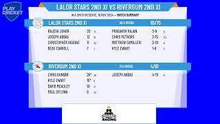 Lalor Stars 2nd XI v Rivergum 2nd XI [upl. by Hallett220]