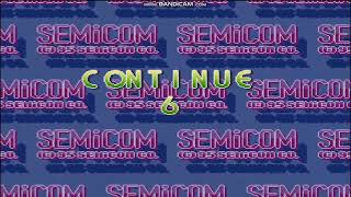 Cookie amp Bibi 1 by Semicom Arcade Continue amp Game Over [upl. by Pang891]