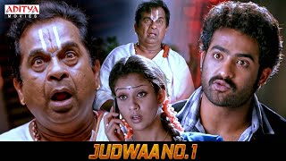 Judwaa No 1 Movie Scenes  South Movie  NTR Nayanthara Brahmanandam  Aditya Movies [upl. by Alexandrina]