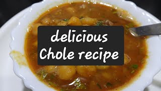 Chole recipe 😋 delicious recipe  home made  testy healthy food [upl. by Rebekkah]