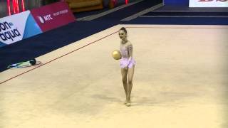 Kaleyn Boryana BUL ball junior final Cup of World 2014 Minsk [upl. by Herta]