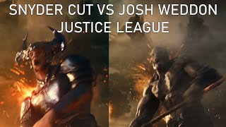 Darkseid vs Steppenwolf War History Comparison  Snyder Cut amp Joss Whedon Comparison [upl. by Mandelbaum]