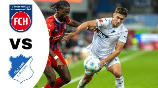 FC Heidenheim VS TSG Hoffenheim Highlights  Bundesliga 20242025 [upl. by Denyse]