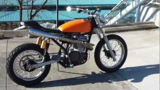 1984 Honda XR500 custom build  walk around and revs [upl. by Sura]