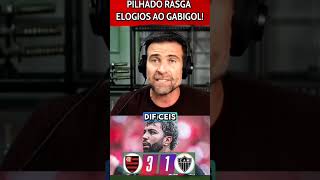 Pilhado rasga elogios a gabigol gabigol pilhado flamengo palmeiras corinthians Santos [upl. by Esalb]