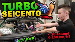 Turbo do SEICENTO 09L za 653 zł  70 WIECEJ MOCY 🙆 [upl. by Yaf125]