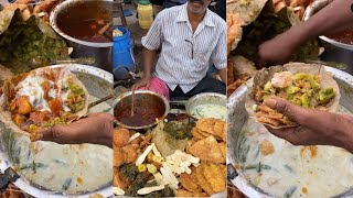 Can You Handle the Spiciest Indian Chaat Papdi  Street Food in Bharat [upl. by Goldfinch]