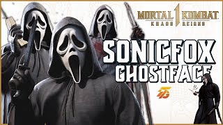 MK1 SONICFOX GHOSTFACE IS INSANE  Mortal Kombat 1 Khaos Reigns [upl. by Neddra962]