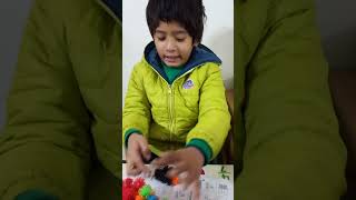 demo on fraction diy games kidslearning video learning maths mathematics Numberblocks [upl. by Ocimad]