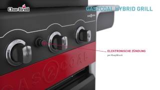 CharBroil® Hybridgrill Gas2Coal – Entdecke alle Features [upl. by Ama]