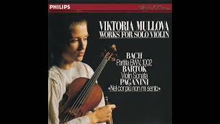 Bartók Sonata for Solo Violin Sz 117 BB 124  Viktoria Mullova [upl. by Atik]