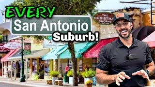 EVERY San Antonio Suburb You Need to Know [upl. by Narud563]