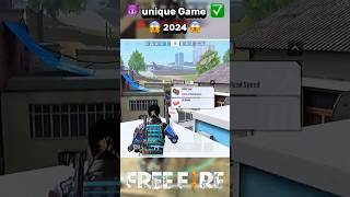 Free fire new unique Game in 2024 😱 shorts freefire trending [upl. by Soisanahta]