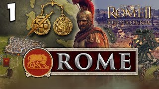 RISE OF THE REPUBLIC Total War Rome II  Rise of the Republic  Rome Campaign 1 [upl. by Malo285]