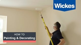 How to Paint a Room with Wickes [upl. by Ailin]