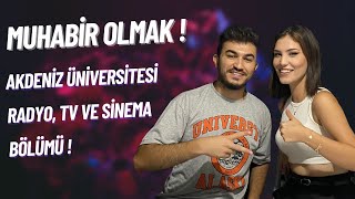 MUHABÄ°R OLMAK AKDENÄ°Z ÃœNÄ°VERSÄ°TESÄ° RADYOTELEVÄ°ZYON VE SÄ°NEMA BÃ–LÃœMÃœ Ä°Åž Ä°MKANLARI YAKA MÄ°KROFONU 1 [upl. by Joselyn267]