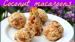 How to make vegan coconut macaroons [upl. by Utas]