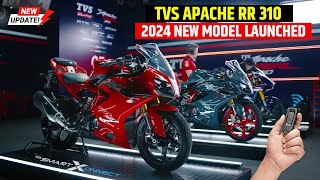 Finally TVS Apache RR 310 New Model 2024 Launched in India 🤩New Price amp Features Apache310 Next gen [upl. by Zoha775]