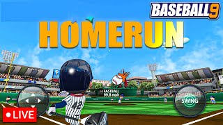 🔴LIVE  HOME RUN ONLY CHALLENGE  Baseball 9 [upl. by Vince]