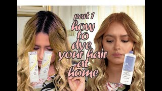 ROOT TOUCH UP P1 How to do it yourselfNO help JackieEFFEX [upl. by Nomra]