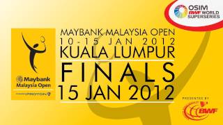 Finals  2012 Maybank Malaysia Open [upl. by Mittel]