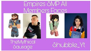 Empires Smp All Member Faces [upl. by Kathryne]