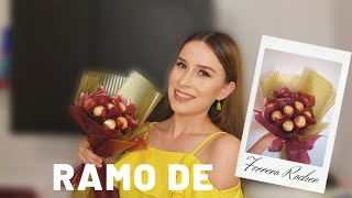 TUTORIAL RAMO DE FERRERO ROCHER  Fernanda Altamirano [upl. by Flosi]