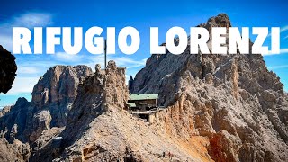 RIFUGIO LORENZI e FORCELLA STAUNIES da Passo Tre Croci Monte Cristallo • mt 3000 slm [upl. by Derfniw]