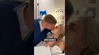 Arsenal star Oleksandr Zinchenko and wife Vlada Sedan welcome second baby daughter [upl. by Assirac37]