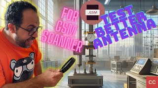 GSM An Easy Method to Measure Which Receiver Antenna is Better GSM scanner [upl. by Notnerb]