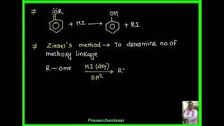 5 EtherWith HI limitedExcessEpoxide Ring opening [upl. by Olia914]