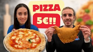 LA PIZZA PIÚ ECONOMICA DI MILANO [upl. by Acirre]